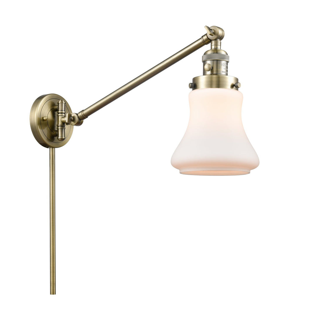 Innovations Lighting 237-AB-G191  Franklin Restoration Lamp Antique Brass