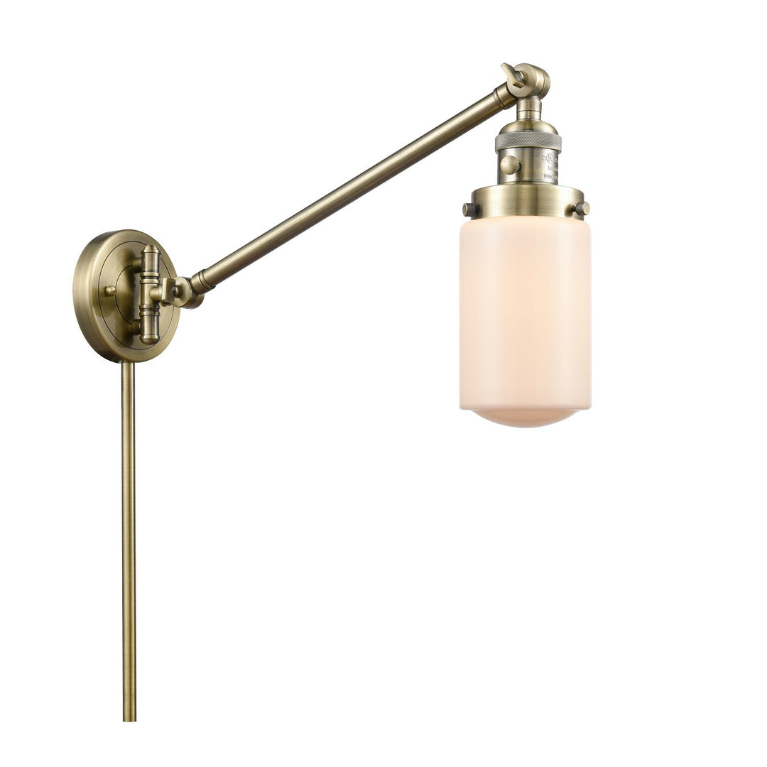 Innovations Lighting 237-AB-G311 Modern Franklin Restoration Lamp Antique Brass
