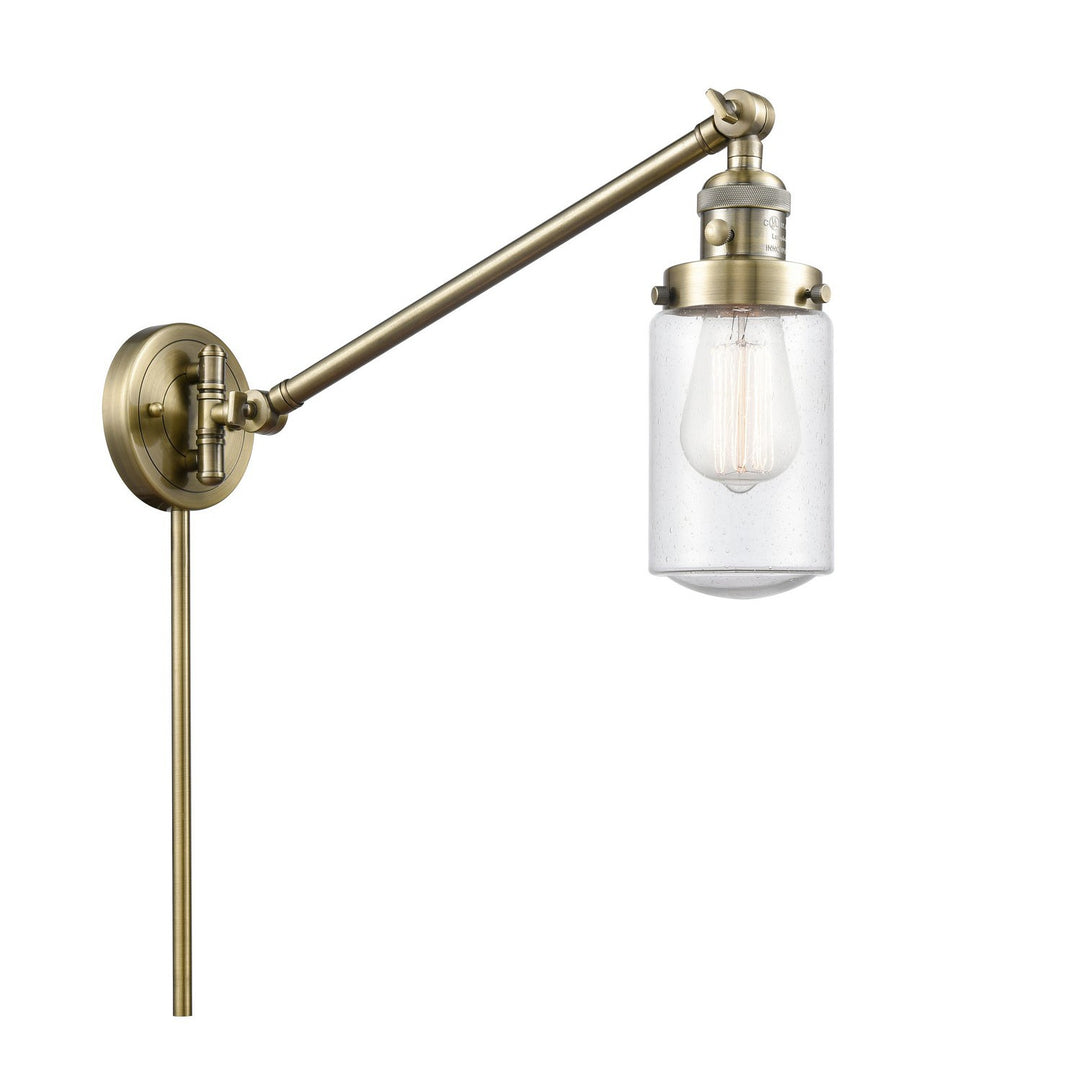 Innovations Lighting 237-AB-G314 Modern Franklin Restoration Lamp Antique Brass