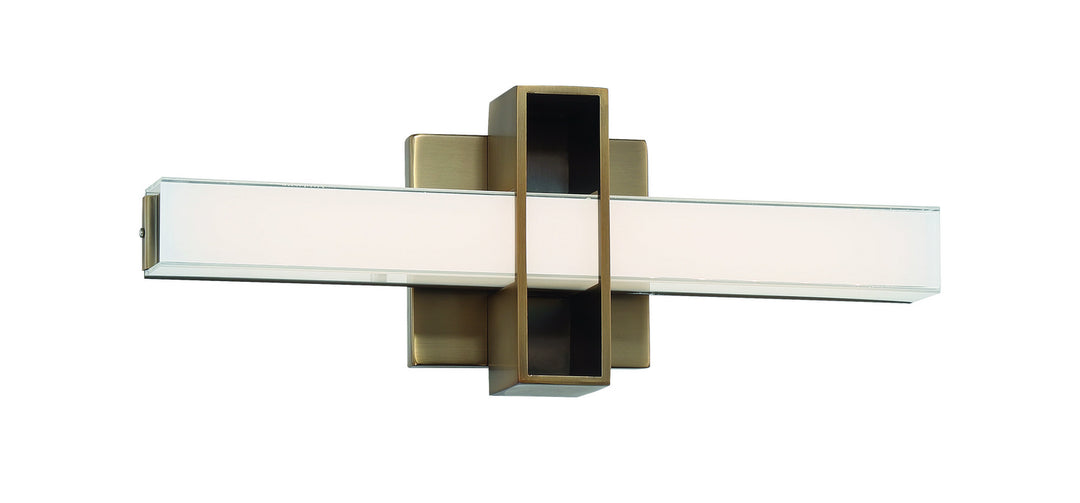 George Kovacs Major P1522-575-L Bath Vanity Light 16 in. wide - Aged Brass