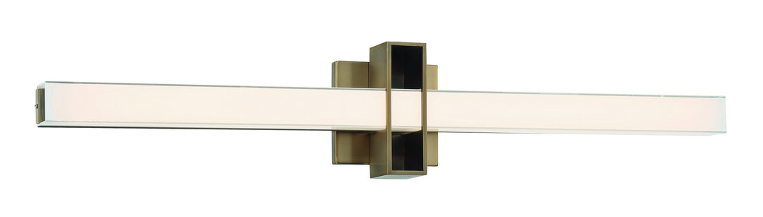 George Kovacs Major P1524-575-L Bath Vanity Light 32 in. wide - Aged Brass