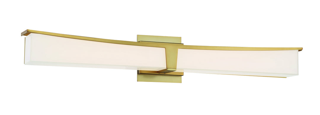 George Kovacs Plane P1534-248-L Bath Vanity Light 30 in. wide - Honey Gold