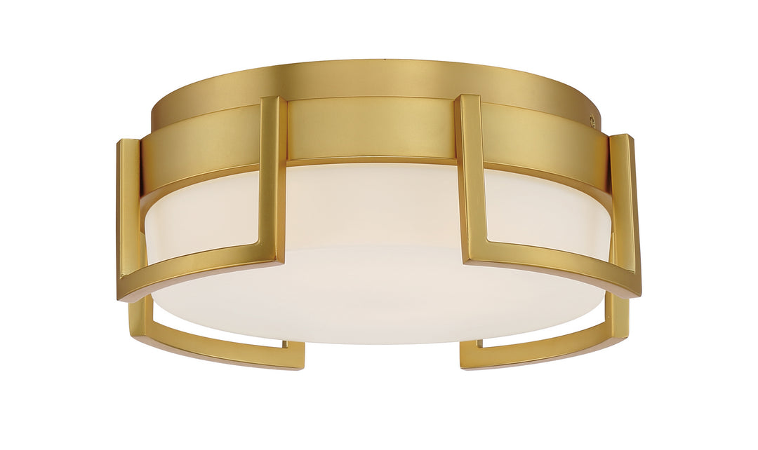 George Kovacs Bezel Set P953-1-248-L Ceiling Light - Honey Gold