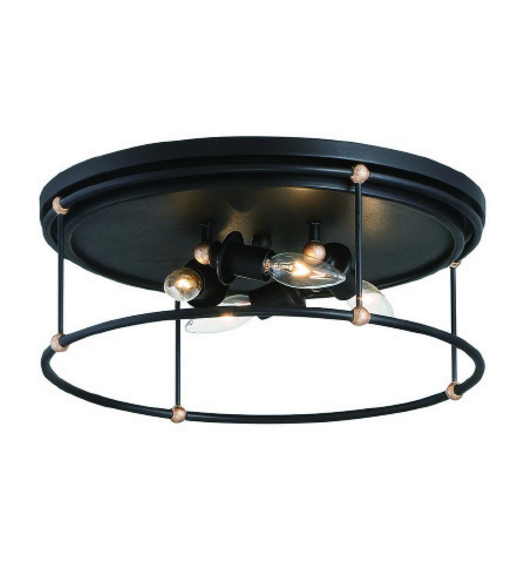 Minka-Lavery Westchester County 1040-677 Ceiling Light - Sand Coal With Skyline Gold Le