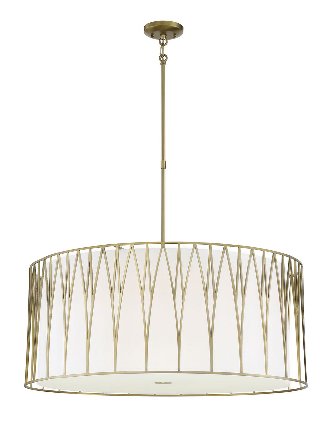 Minka-Lavery Regal Terrace 1084-695-L Chandelier Light - Soft Brass