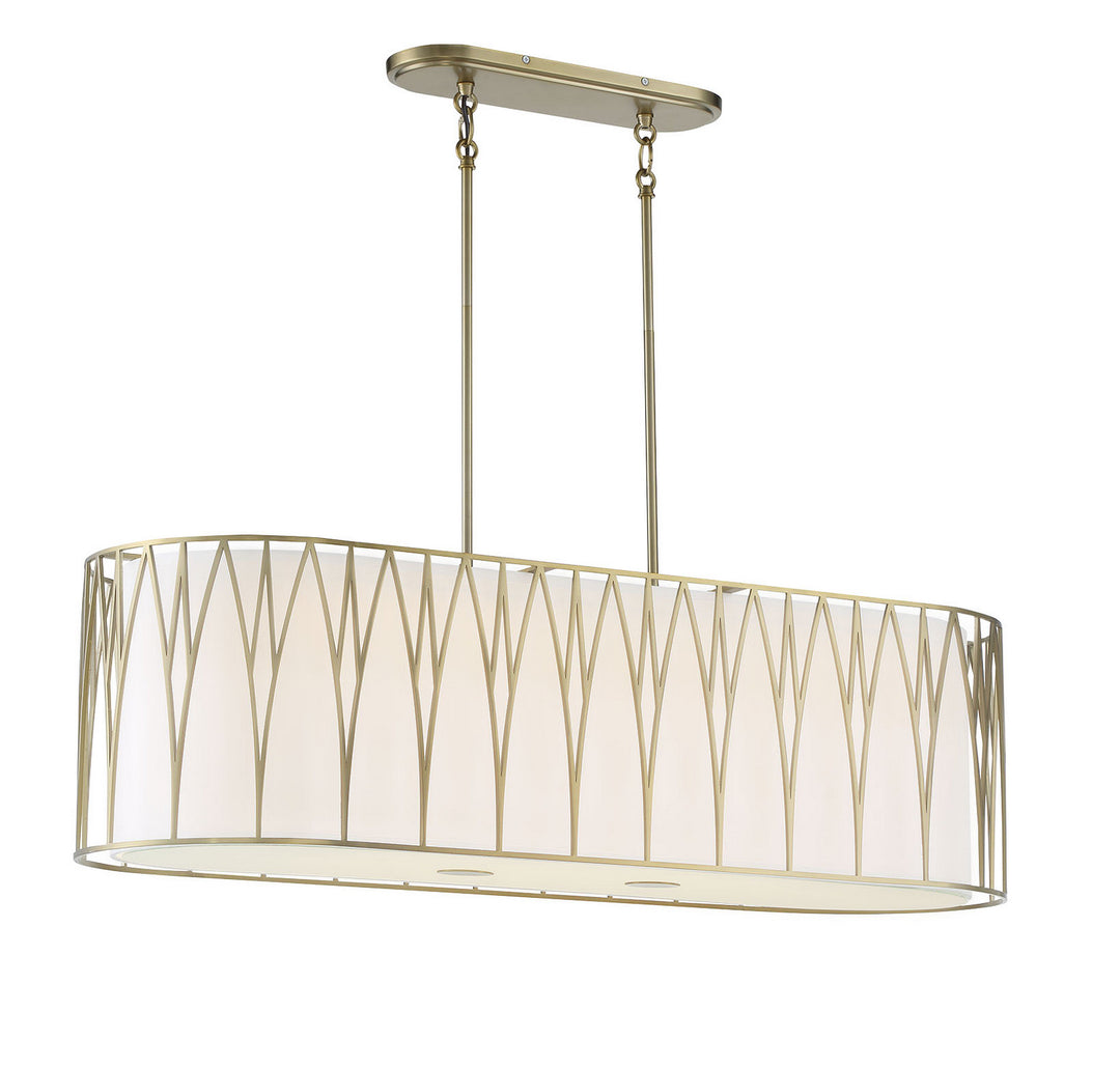 Minka-Lavery Regal Terrace 1087-695-L Pendant Light - Soft Brass