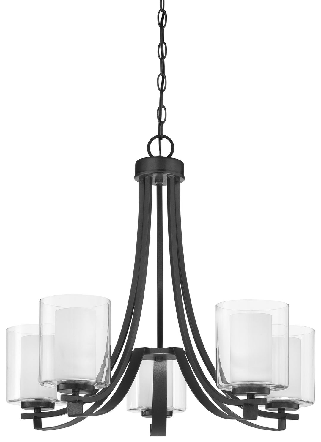 Minka-Lavery Parsons Studio 4105-66 Chandelier Light - Sand Coal