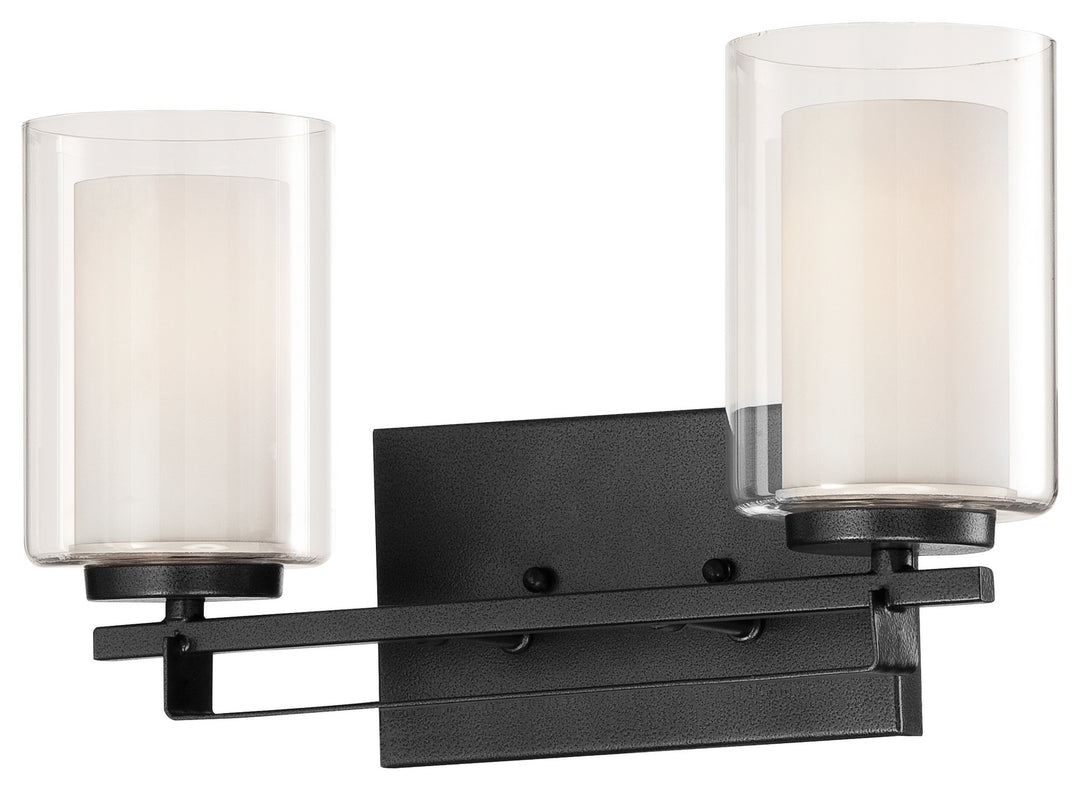 Minka-Lavery Parsons Studio 6102-66 Bath Vanity Light 15 in. wide - Sand Coal