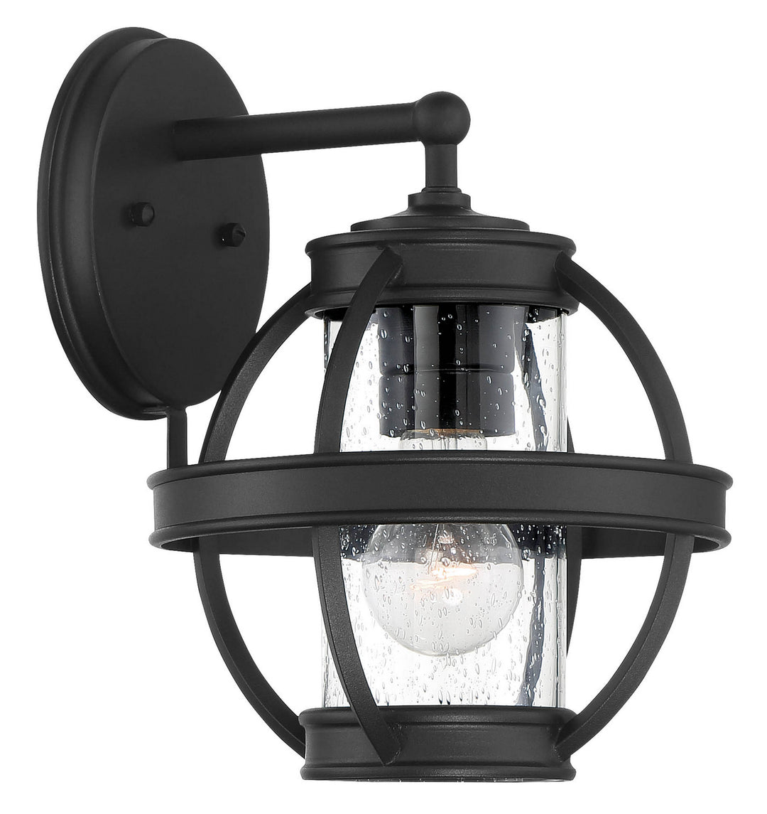 Minka-Lavery Lighting 73131-66 Cumberland Court One Light Outdoor Wall Mount Outdoor Black