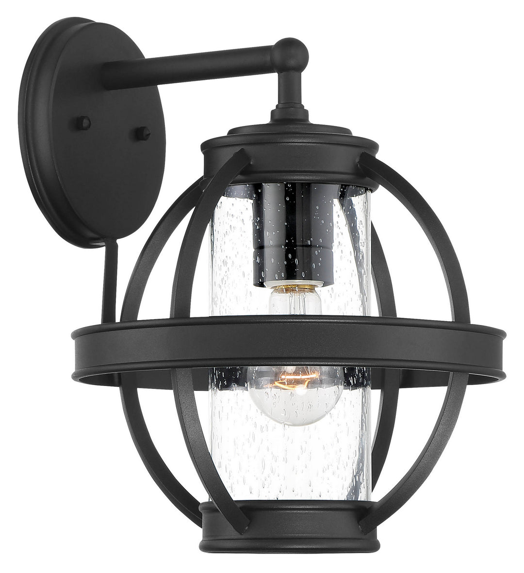 Minka-Lavery Lighting 73132-66 Cumberland Court One Light Outdoor Wall Mount Outdoor Black