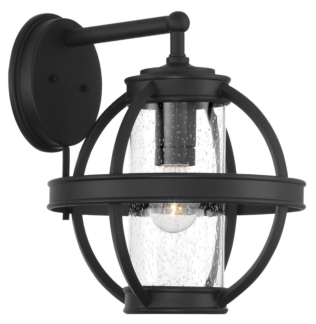 Minka-Lavery Lighting 73133-66 Cumberland Court One Light Outdoor Wall Mount Outdoor Black