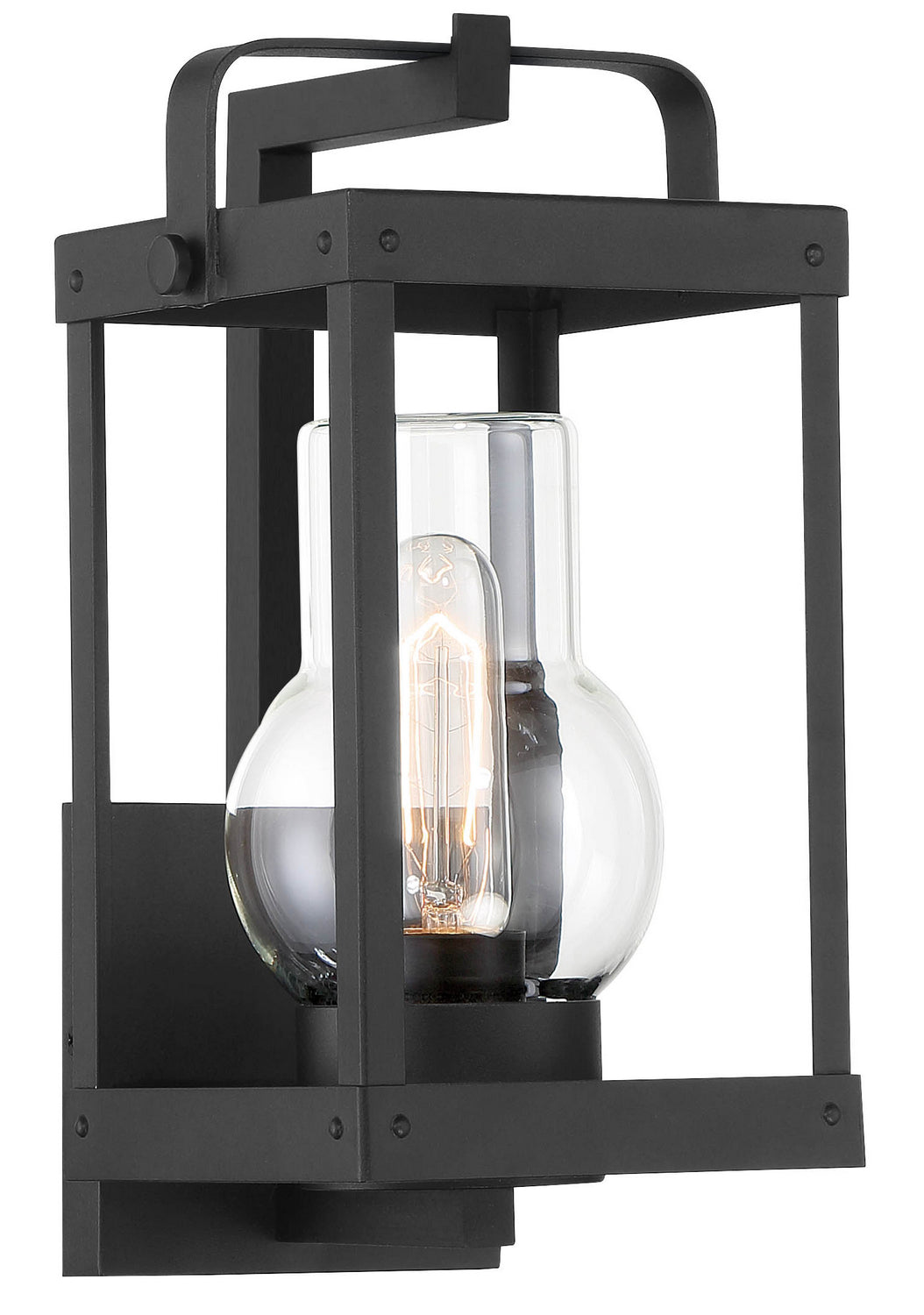 Minka-Lavery Lighting 73161-66 Sullivans Landing One Light Outdoor Wall Lantern Outdoor Black