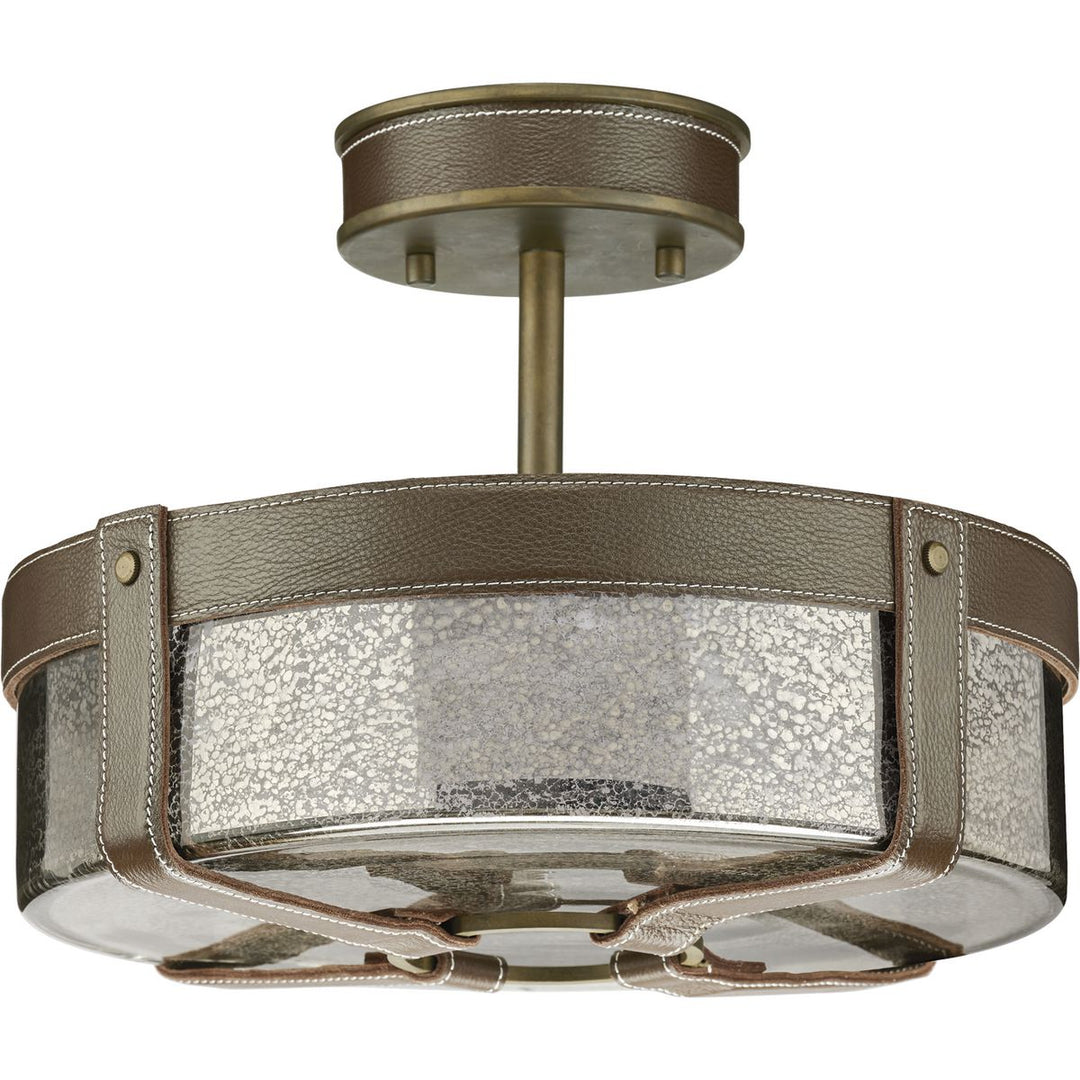 Progress Point Dume-Rockdance P350143-161 Ceiling Light - Aged Brass