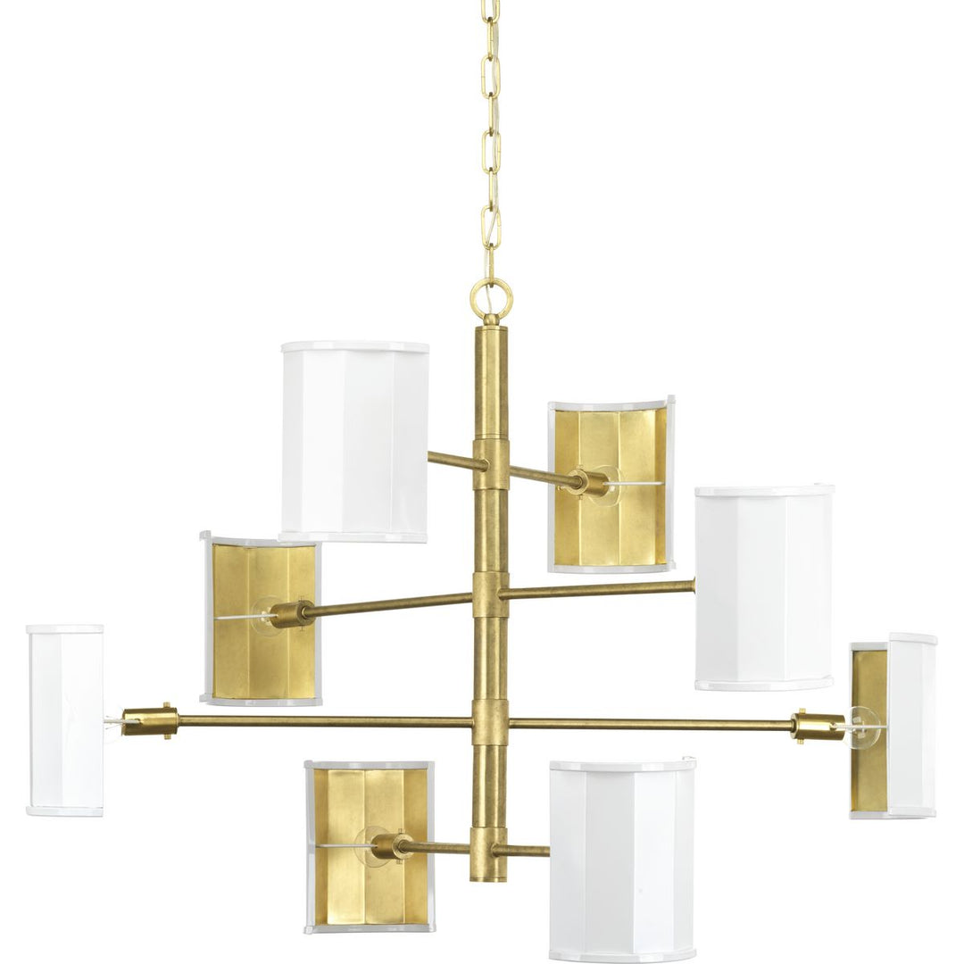 Progress Point Dume-Wandermere P400192-160 Chandelier Light - Brushed Brass