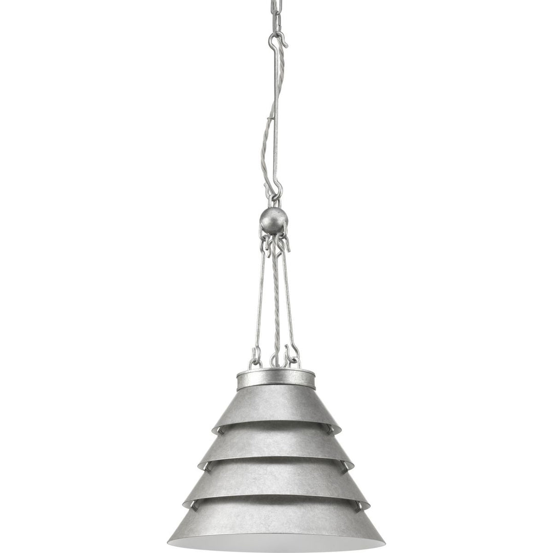 Progress Point Dume-Surfrider P500199-141 Pendant Light - Galvanized Finish