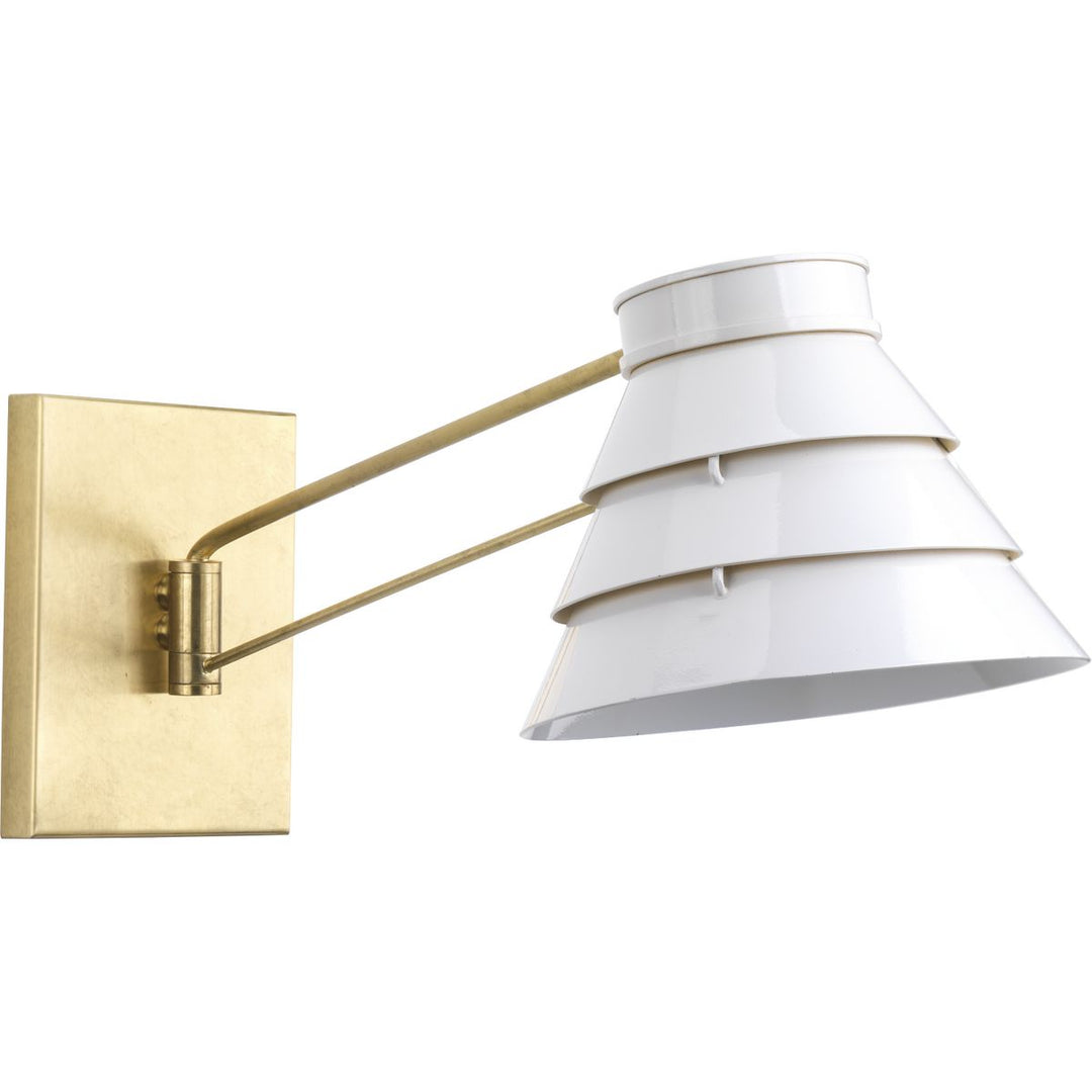 Progress Point Dume-Onshore P710070-160 Wall Light - Brushed Brass