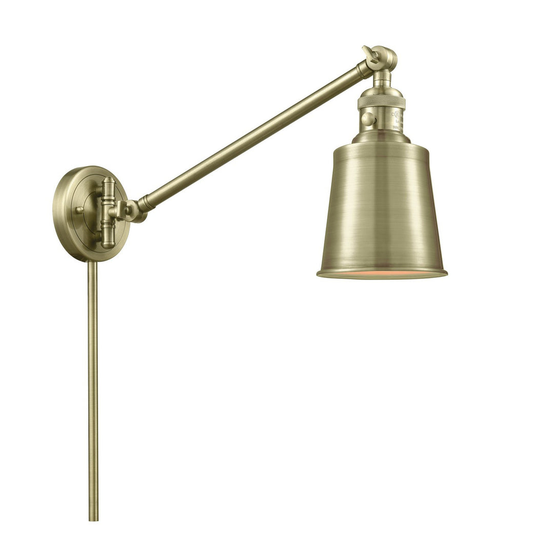 Innovations Lighting 237-AB-M9-AB  Franklin Restoration Lamp Antique Brass