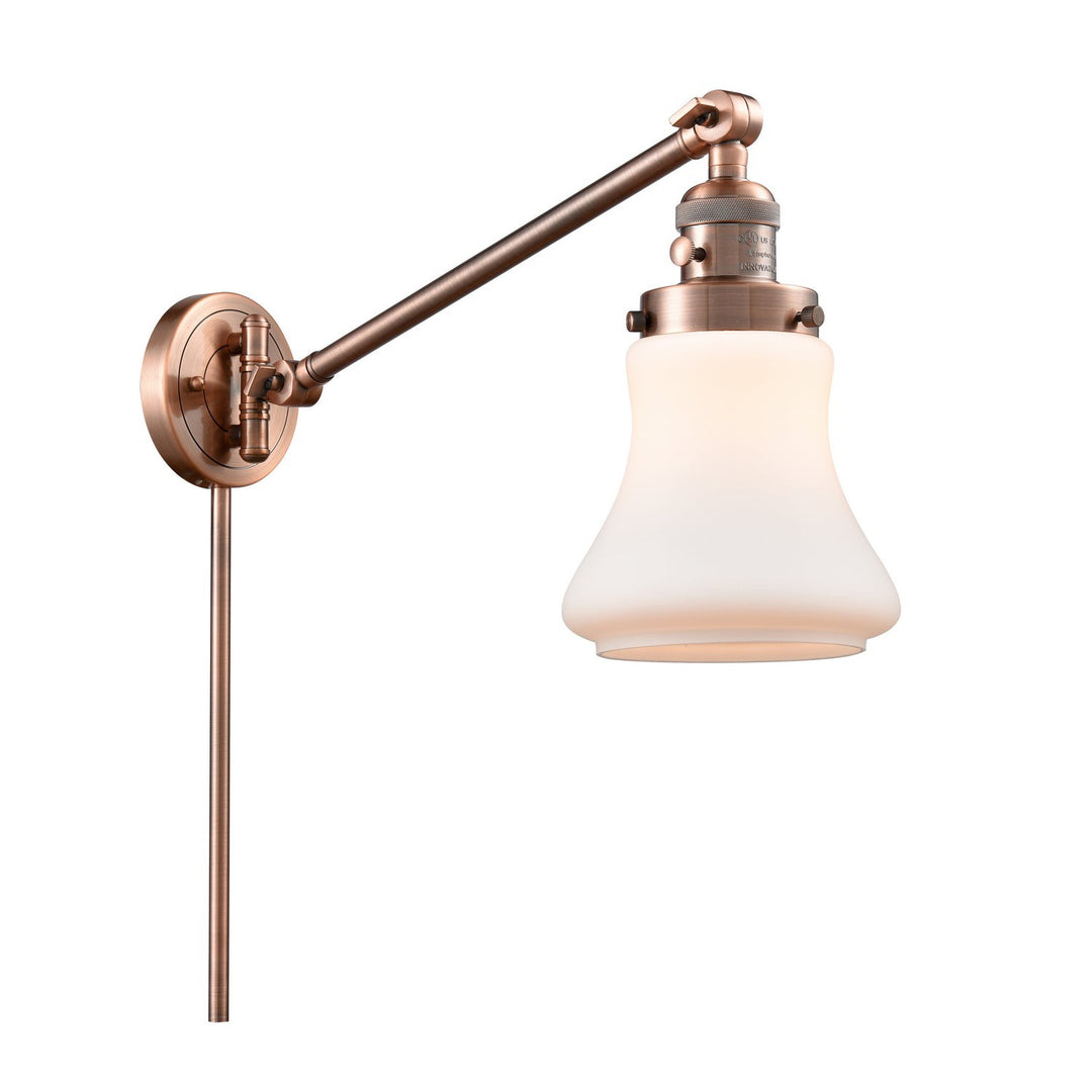 Innovations Lighting 237-AC-G191  Franklin Restoration Lamp Antique Copper