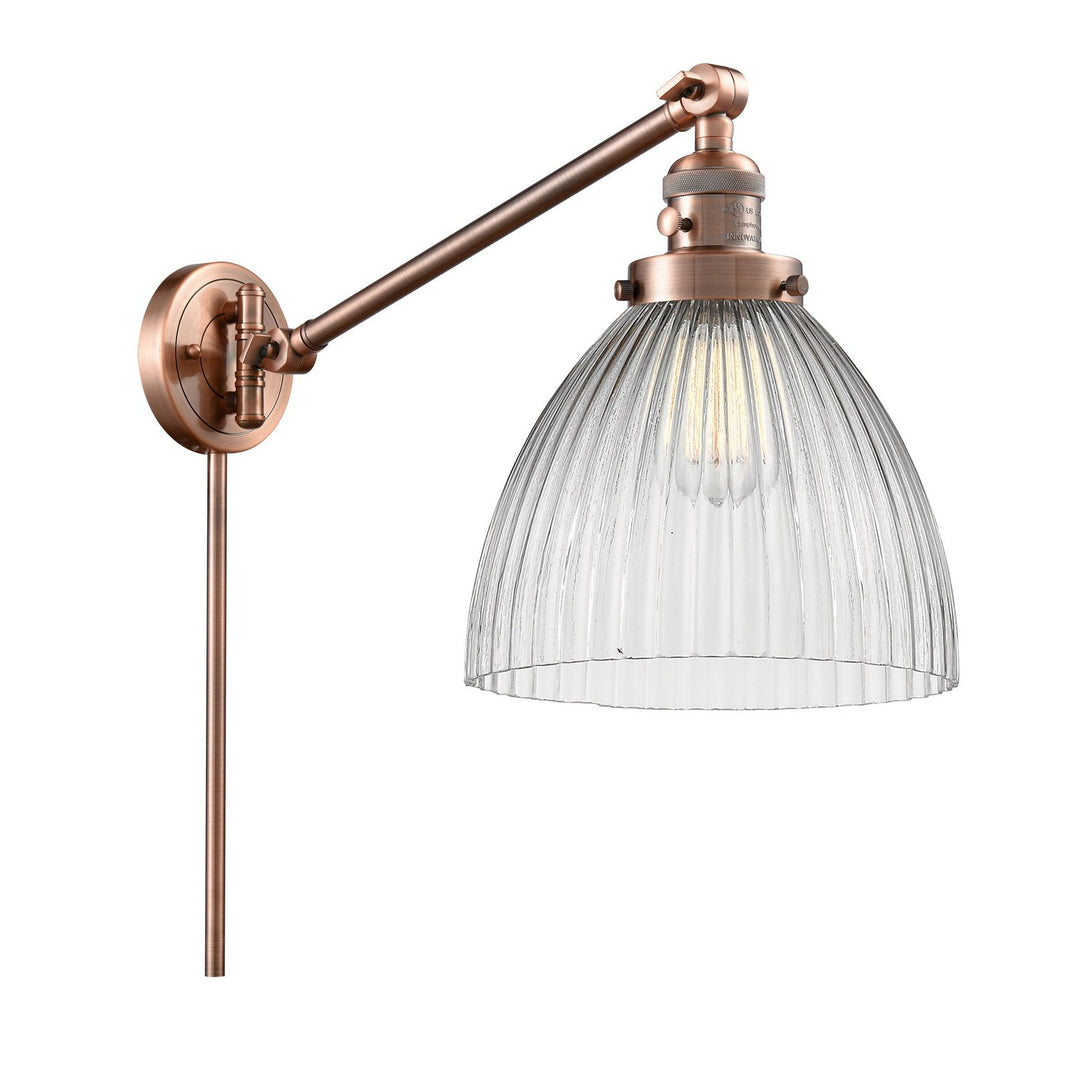 Innovations Lighting 237-AC-G222  Franklin Restoration Lamp Antique Copper