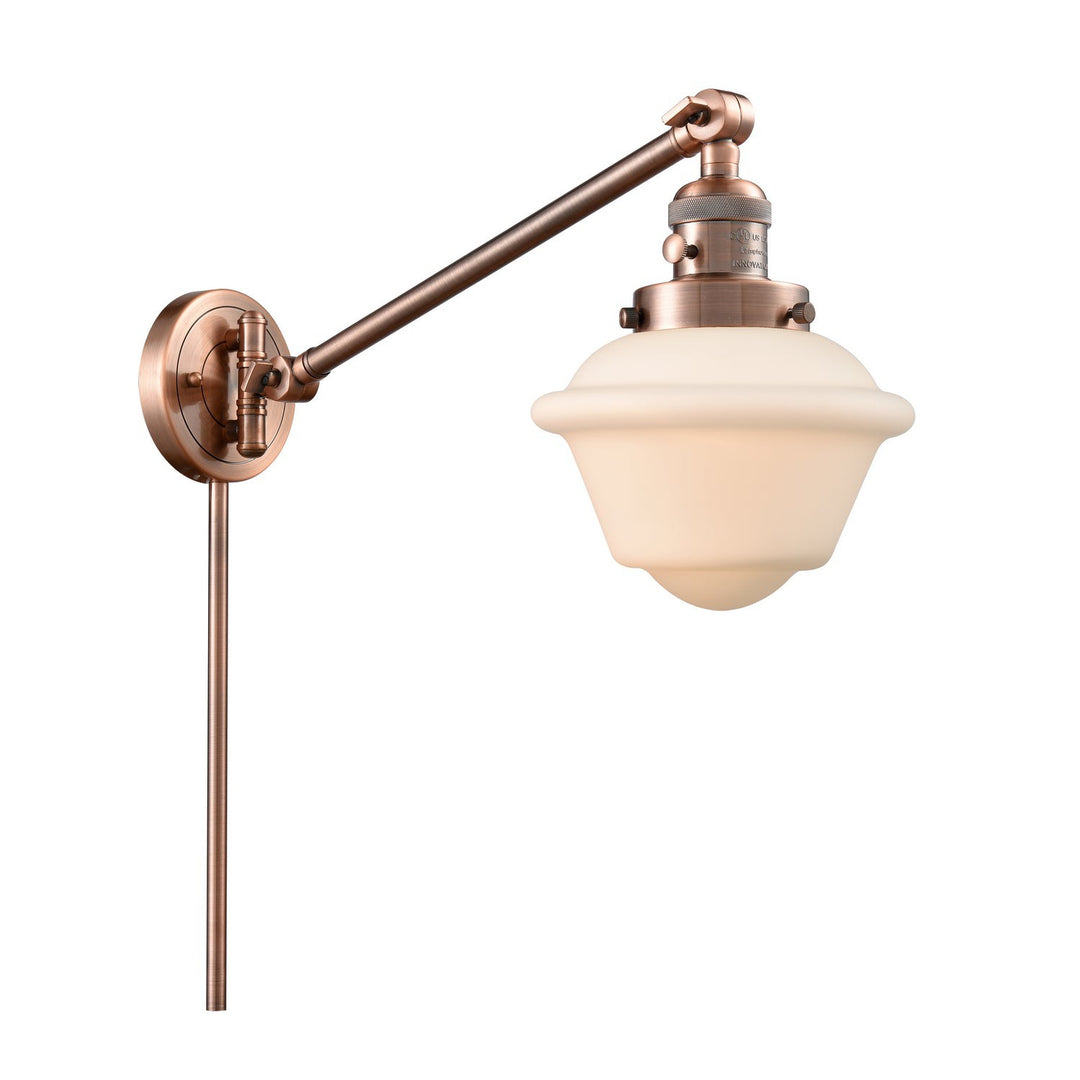 Innovations Lighting 237-AC-G531  Franklin Restoration Lamp Antique Copper