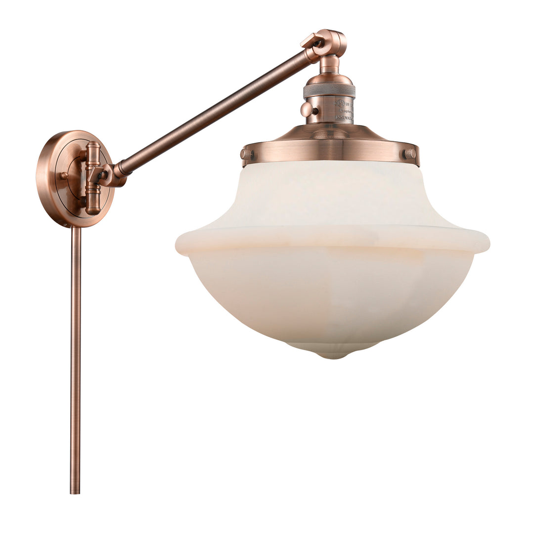 Innovations Lighting 237-AC-G541  Franklin Restoration Lamp Antique Copper