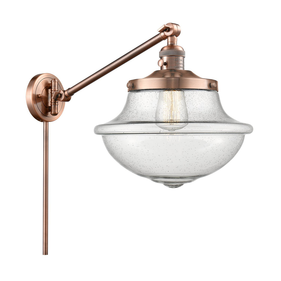 Innovations Lighting 237-AC-G544  Franklin Restoration Lamp Antique Copper