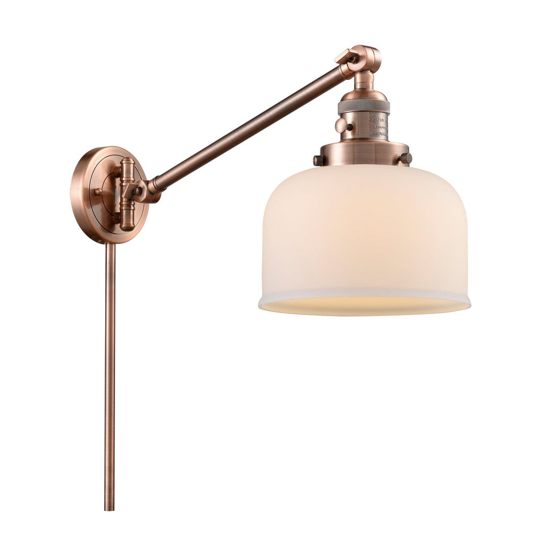 Innovations Lighting 237-AC-G71 Modern Franklin Restoration Lamp Antique Copper