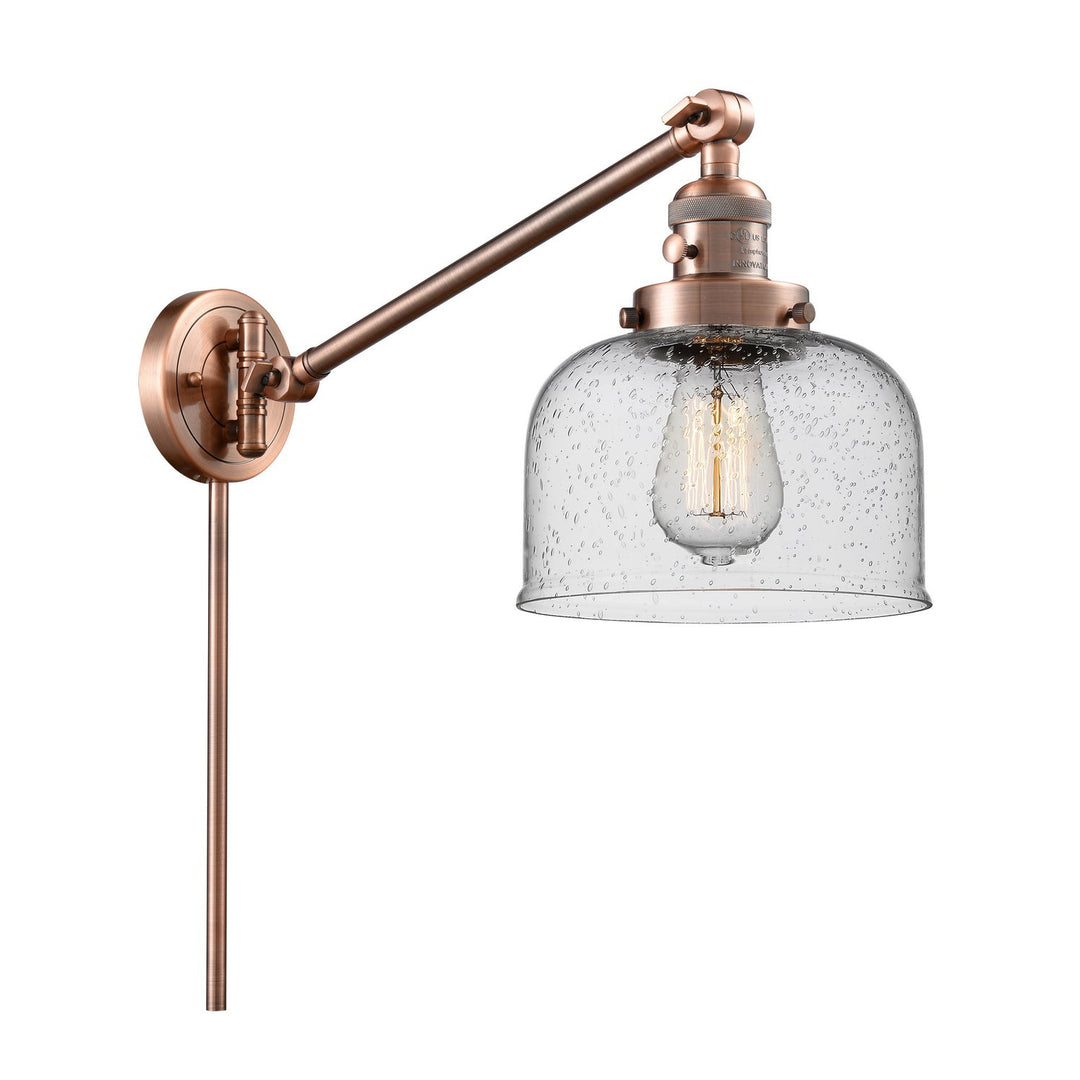 Innovations Lighting 237-AC-G74 Modern Franklin Restoration Lamp Antique Copper