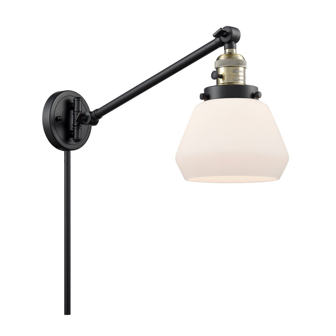 Innovations Lighting 237-BAB-G171  Franklin Restoration Lamp Black Antique Brass