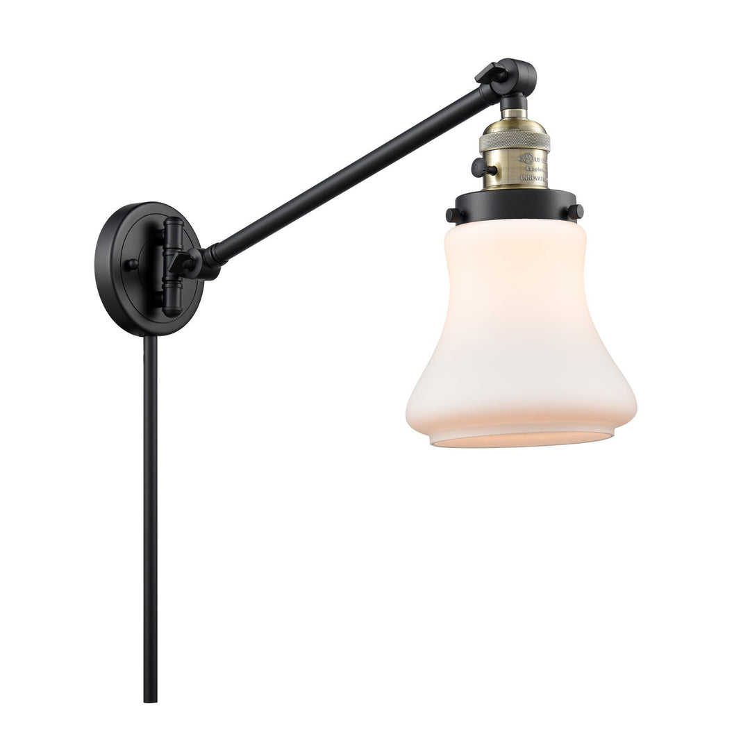 Innovations Lighting 237-BAB-G191  Franklin Restoration Lamp Black Antique Brass