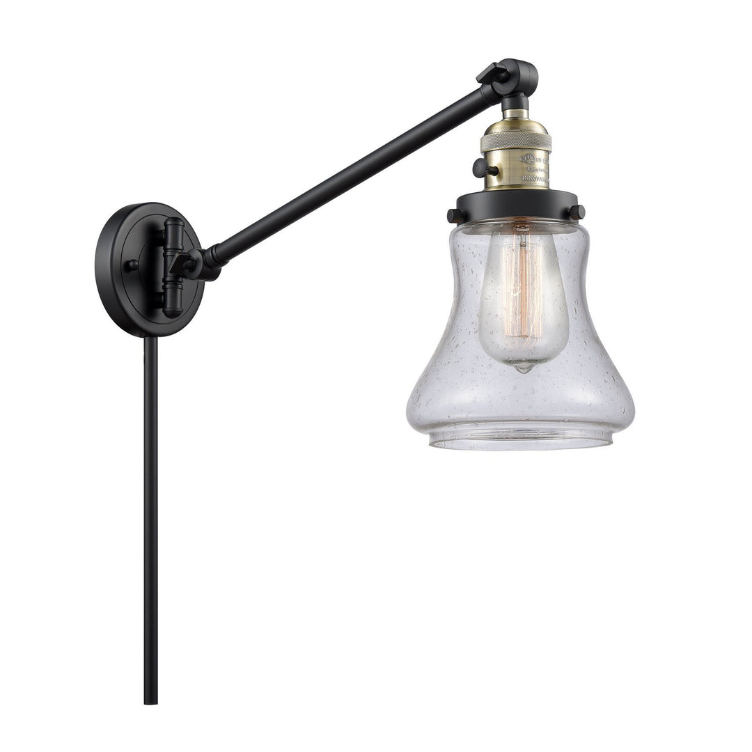 Innovations Lighting 237-BAB-G194  Franklin Restoration Lamp Black Antique Brass