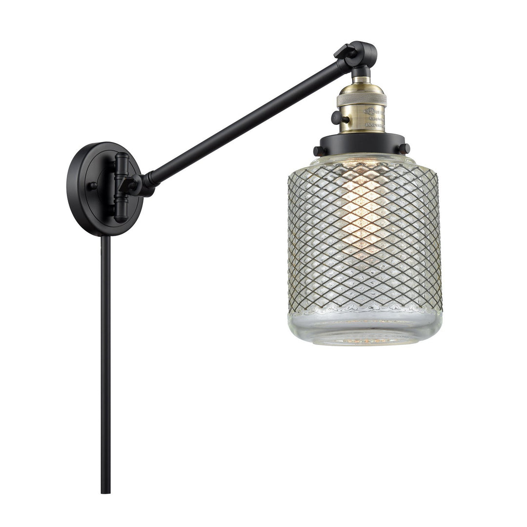 Innovations Lighting 237-BAB-G262 Modern Franklin Restoration Lamp Black Antique Brass
