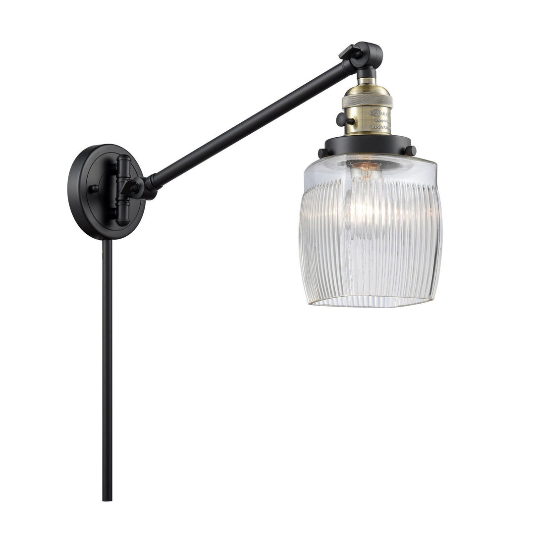 Innovations Lighting 237-BAB-G302 Modern Franklin Restoration Lamp Black Antique Brass
