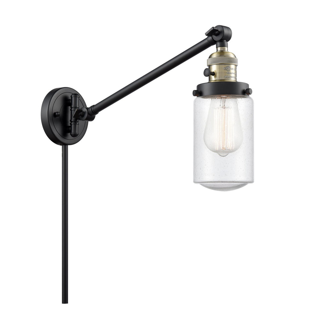 Innovations Lighting 237-BAB-G314 Modern Franklin Restoration Lamp Black Antique Brass