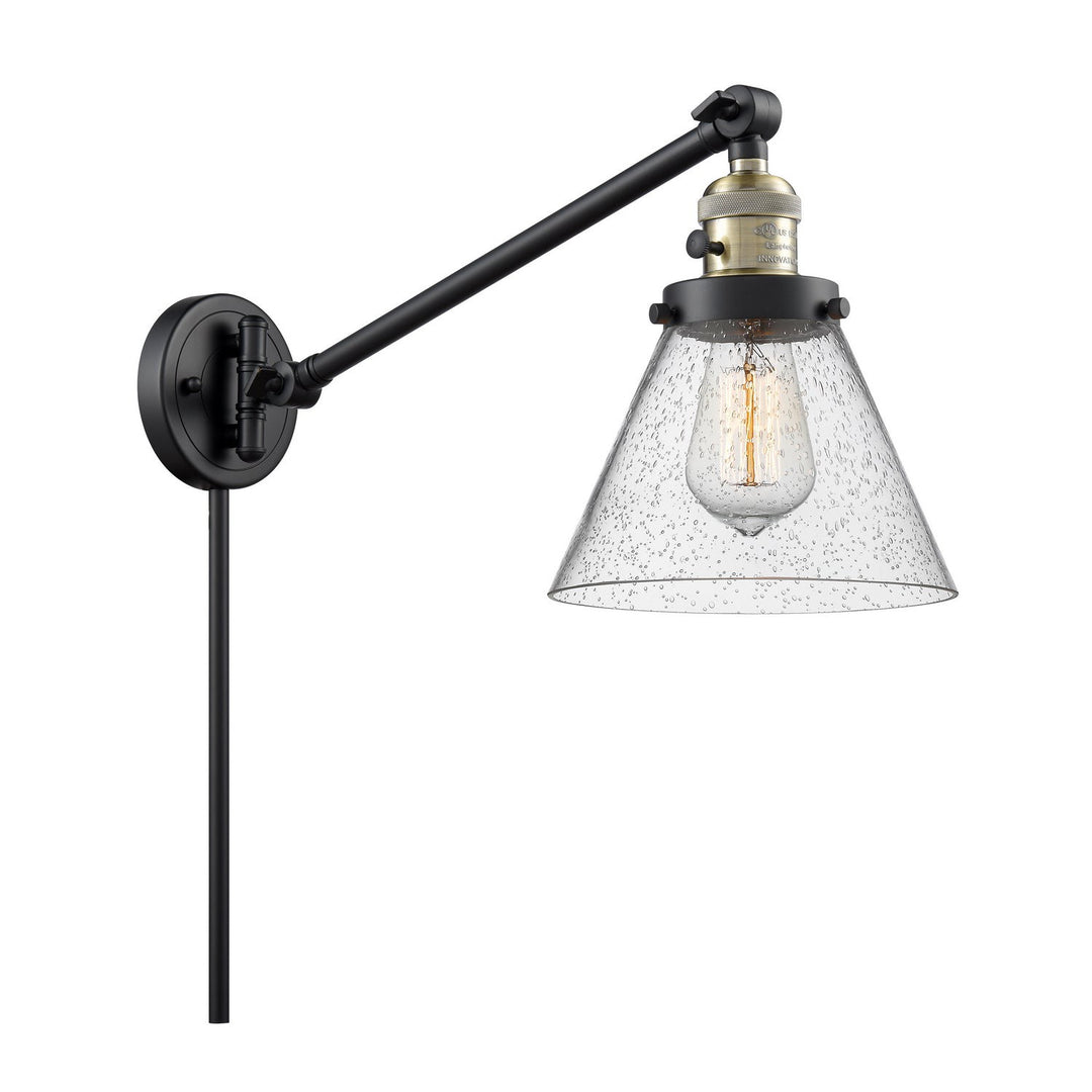 Innovations Lighting 237-BAB-G44  Franklin Restoration Lamp Black Antique Brass