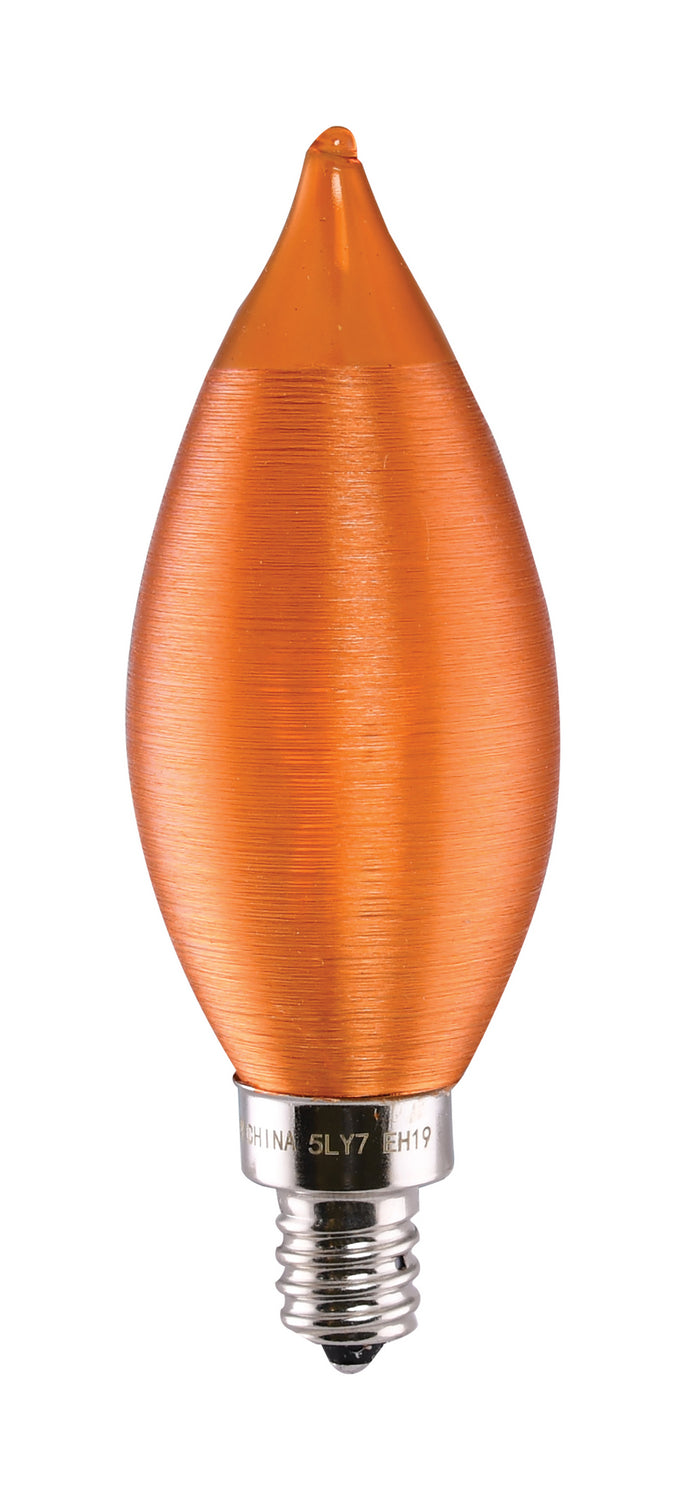 Satco Lighting S11305   Light Bulb Spun Amber