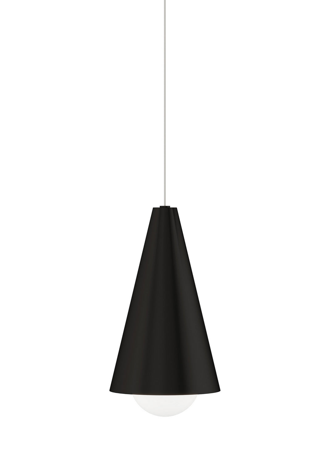 Visual Comfort Modern Joni 700MPJNIB-LED930 Pendant Light - Nightshade Black