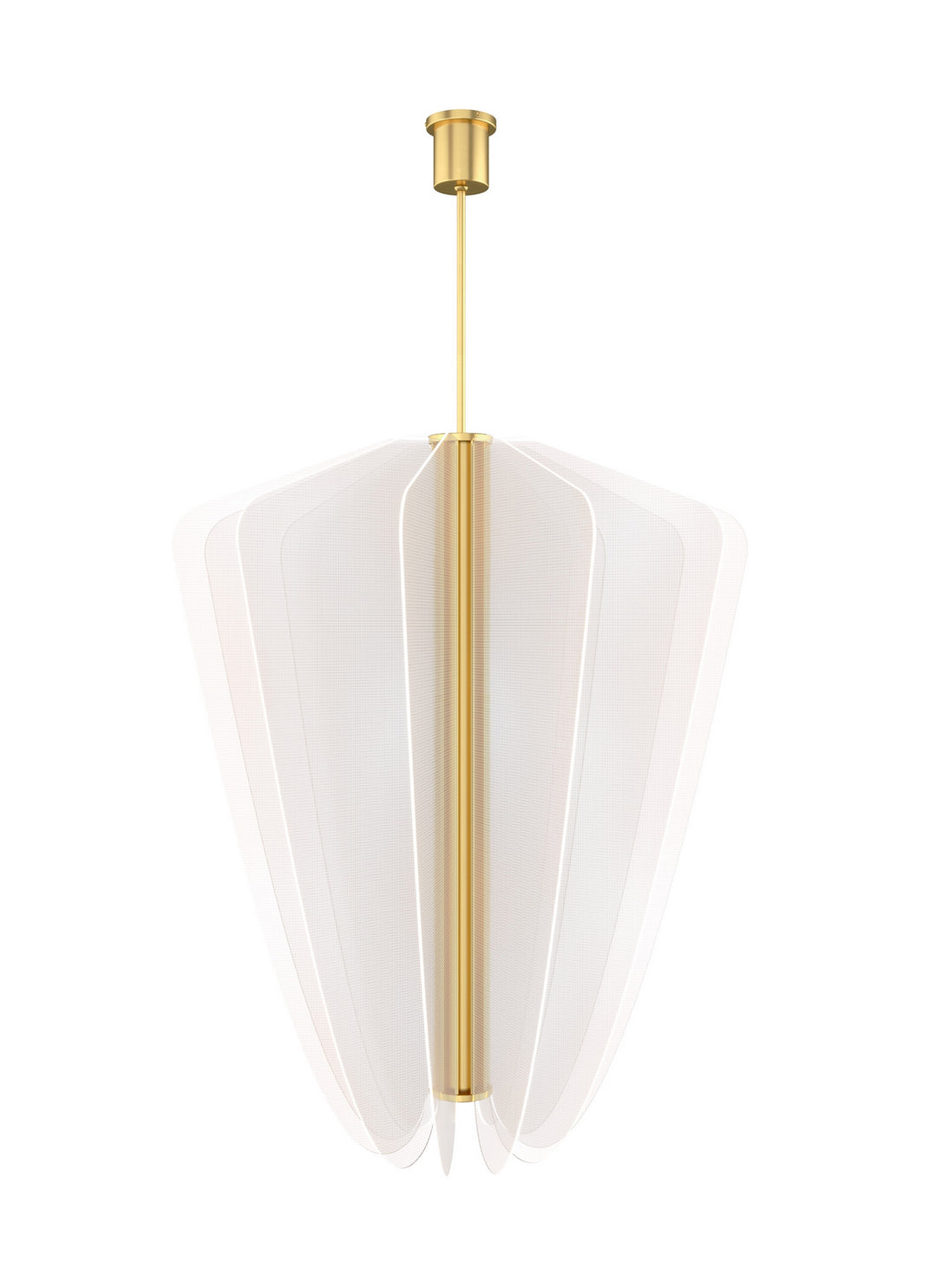 Visual Comfort Modern Nyra 700NYR42BR-LED930 Pendant Light - Plated Brass