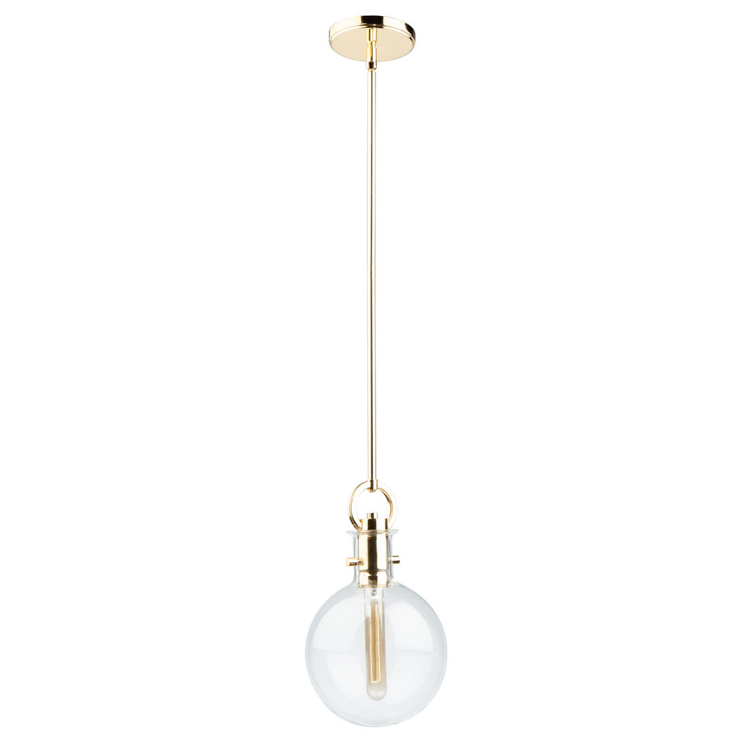 Artcraft Single AC10120PB Pendant Light - Polished Brass