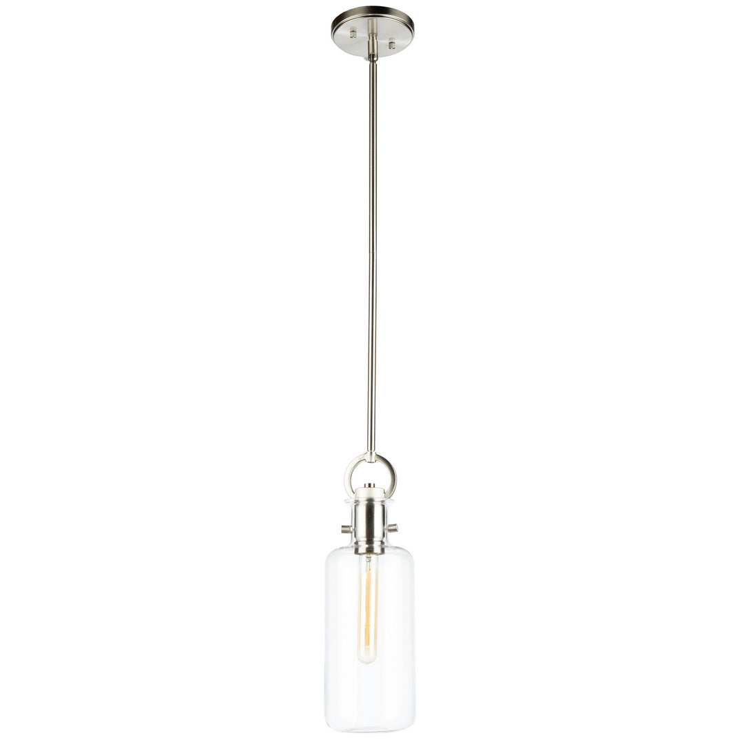 Artcraft Single AC10121SN Pendant Light - Satin Nickel