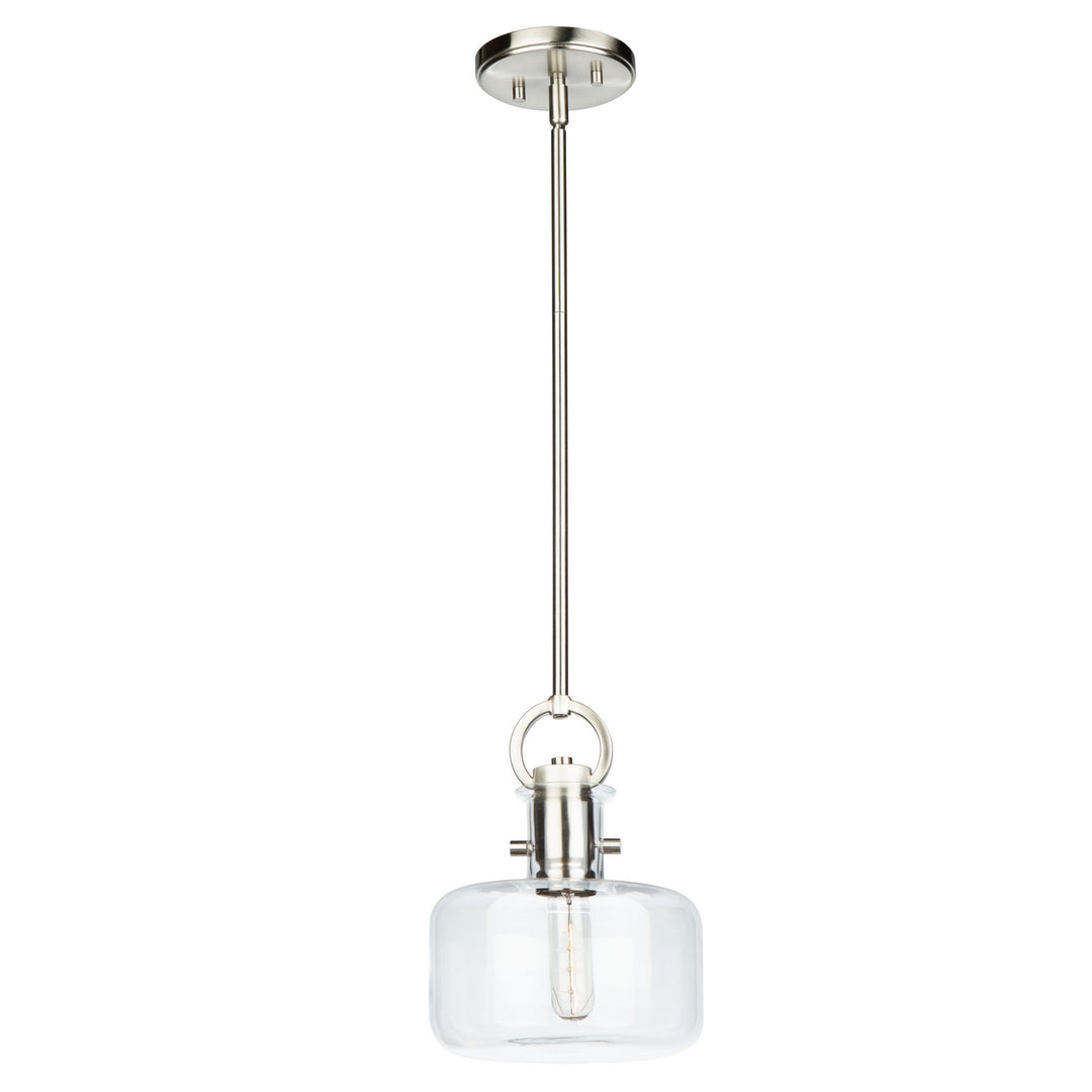 Artcraft Single AC10122SN Pendant Light - Satin Nickel