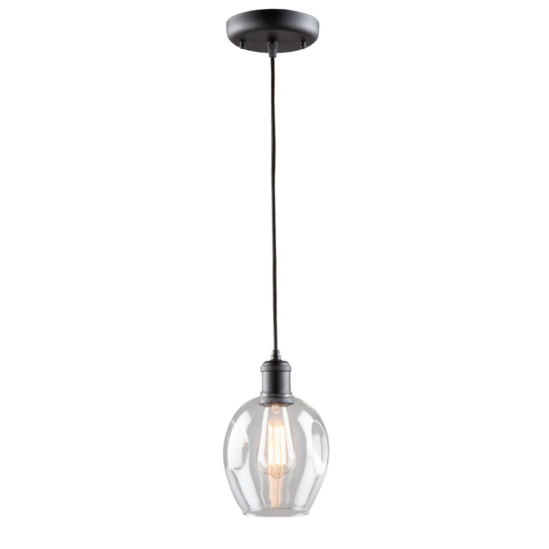 Artcraft Clearwater AC10730BK Pendant Light - Semi Gloss Black