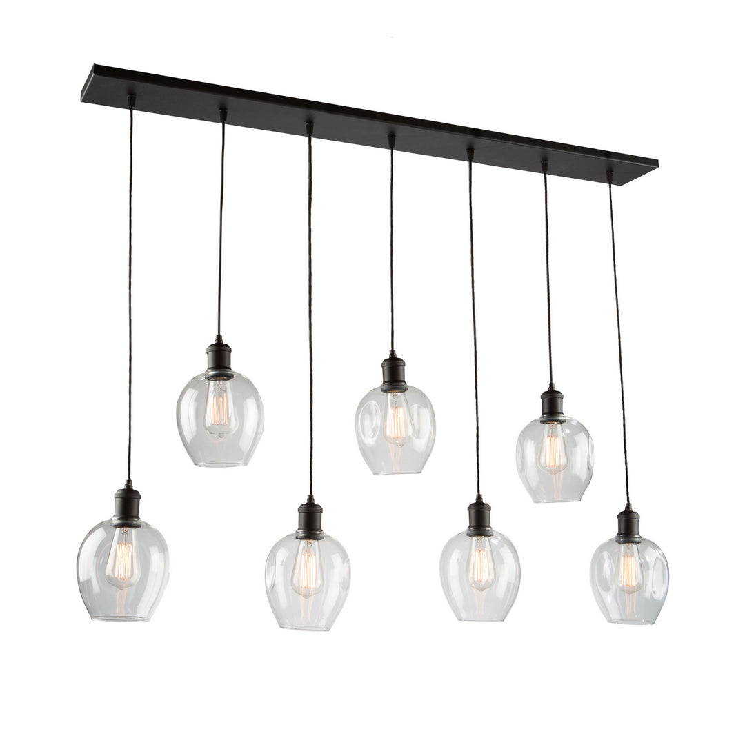 Artcraft Clearwater AC10736BK Pendant Light - Semi Gloss Black