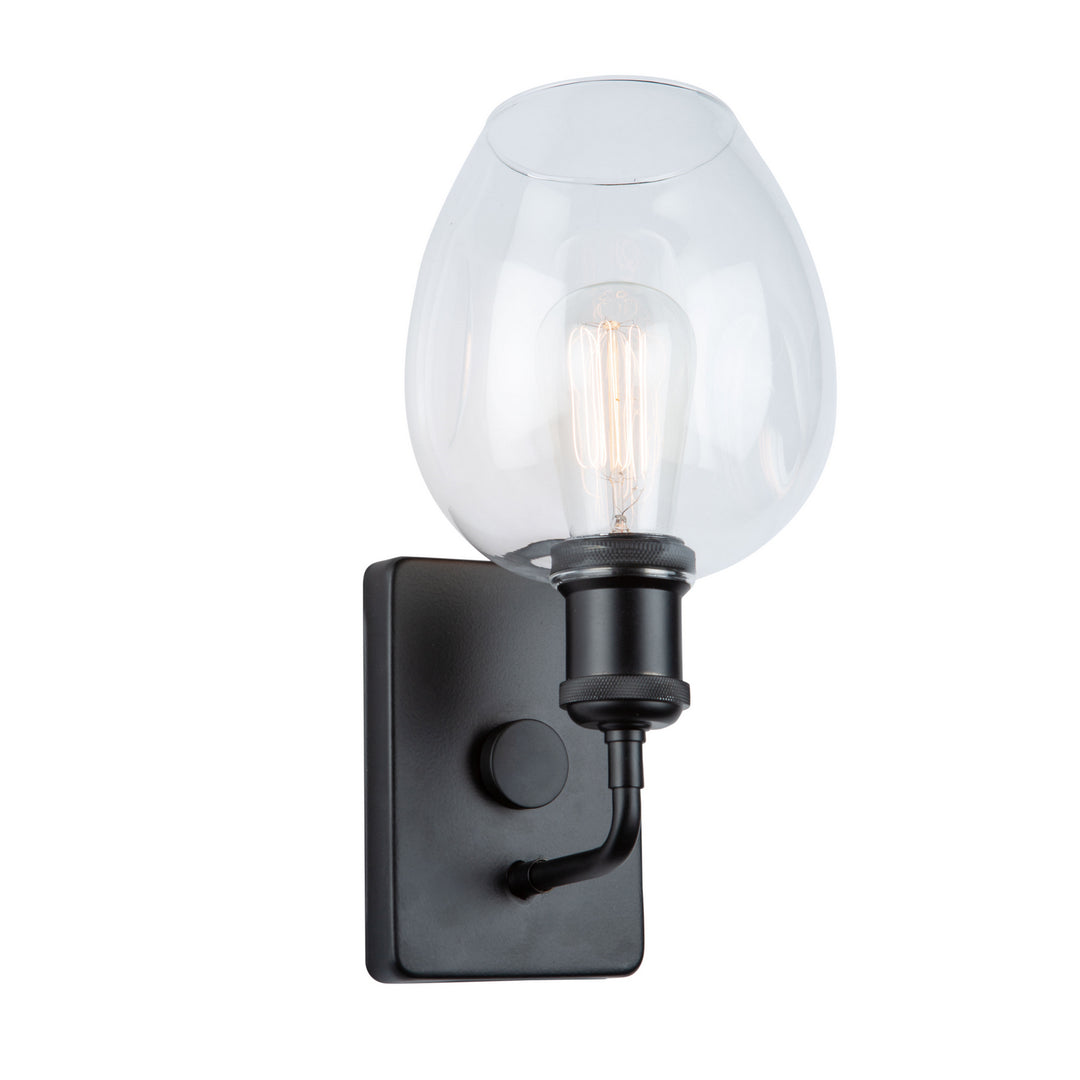 Artcraft Clearwater AC10738BK Wall Light - Semi Gloss Black