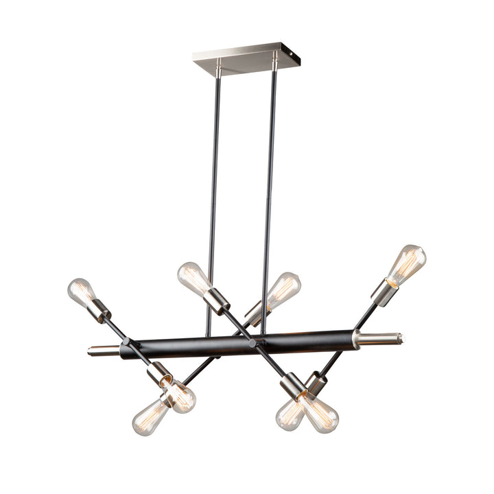 Artcraft Truro AC11254NB Pendant Light - Black & Brushed Nickel