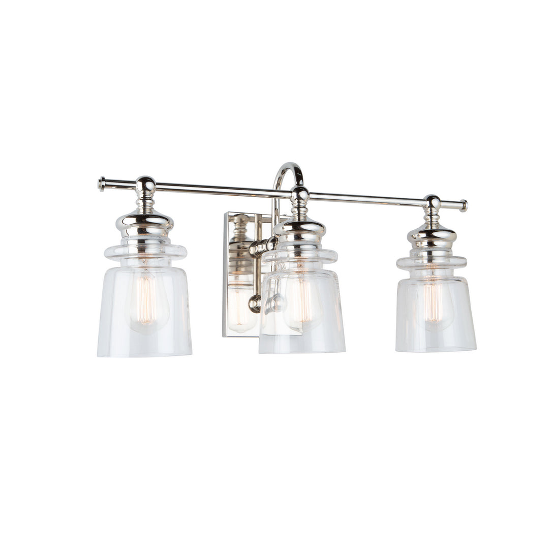 Artcraft Castara AC11593PN Bath Vanity Light 22 in. wide - Polished Nickel