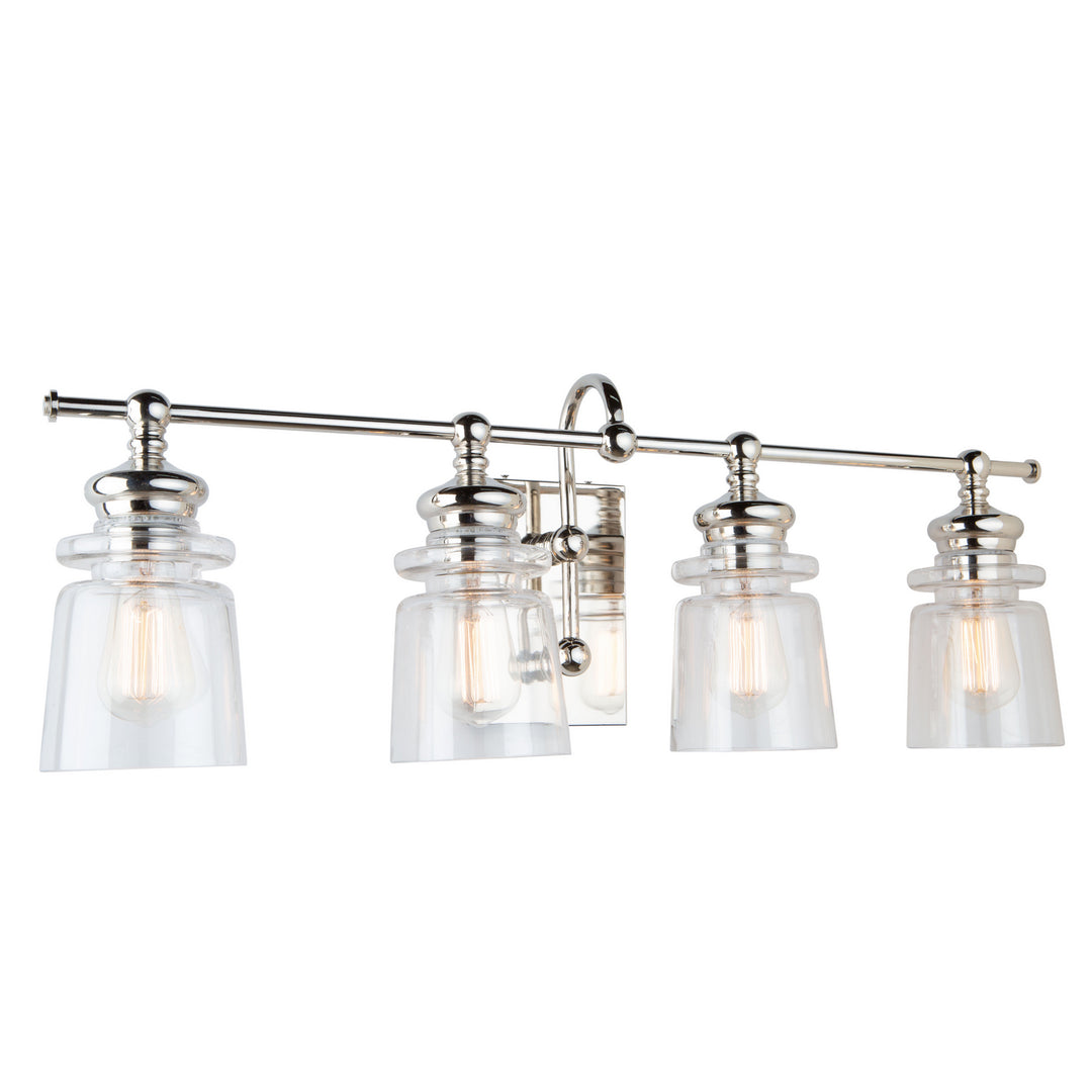 Artcraft Castara AC11594PN Bath Vanity Light 30 in. wide - Polished Nickel