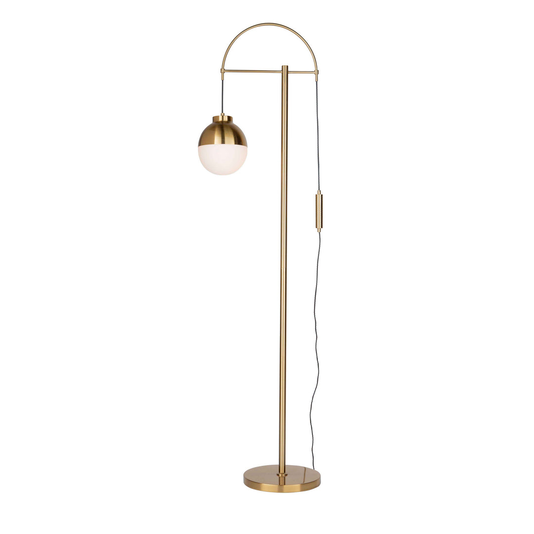 Artcraft Lighting AC7594BR Cortina One Light Floor Lamp Lamp Brass