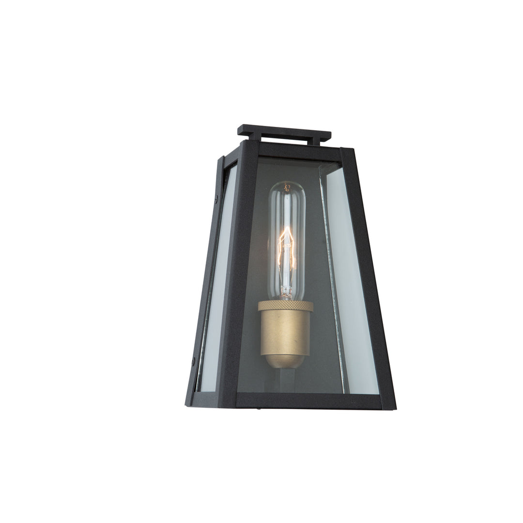 Artcraft Lighting AC8106BK Charleston One Light Outdoor Wall Mount Outdoor Black
