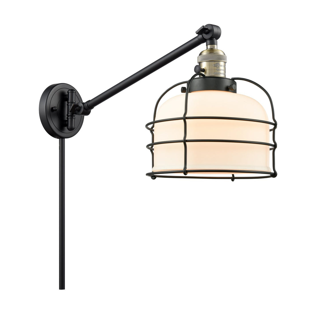 Innovations Lighting 237-BAB-G71-CE  Franklin Modern Restoration Lamp Black Antique Brass